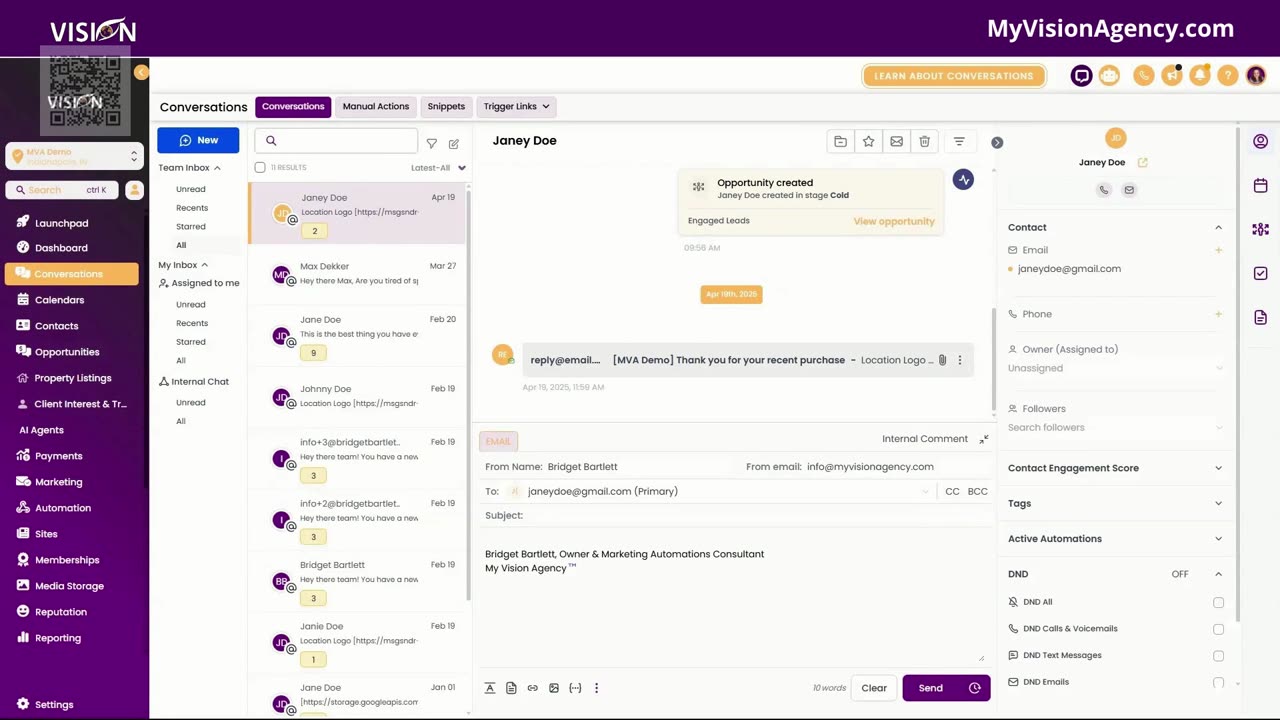 New Internal Team Chat in High Level | Slack Alternative
