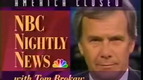 June 16, 1993 - Tom Brokaw Nightly News Promo