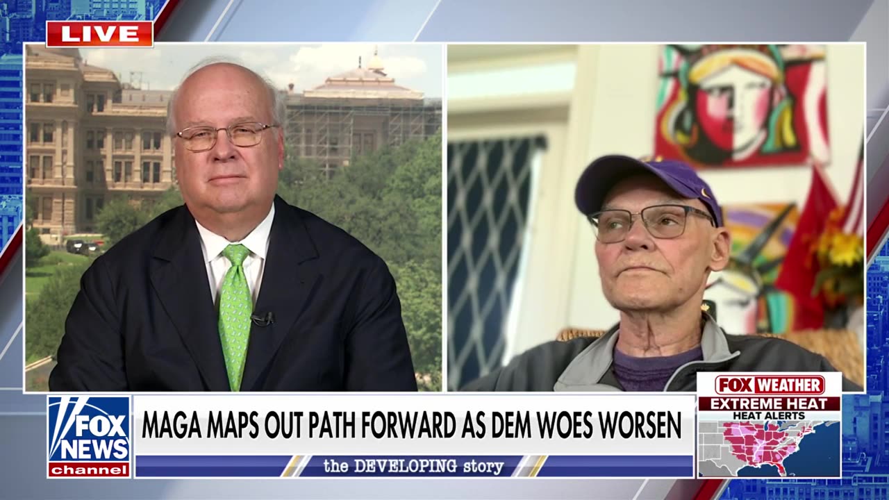 James Carville insists Democrats have a 'bucketload of talent' coming for 2026