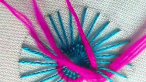 "Beautiful Flower Embroidery Design | Easy Hand Embroidery for Beginners"