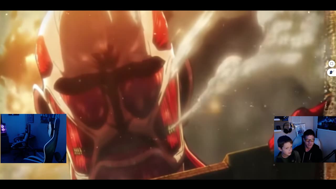 Son vs Father vs TITANS! (Attack on Shenanigans Roblox)
