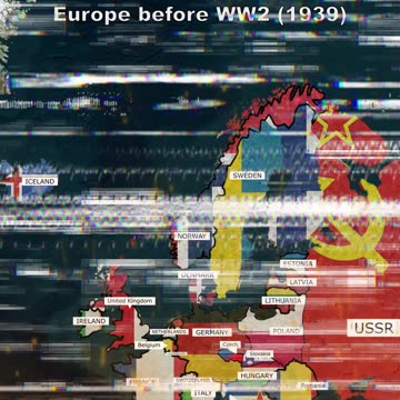 Europe before WW2 (1939) vs Europe after WW2 (1945)-10