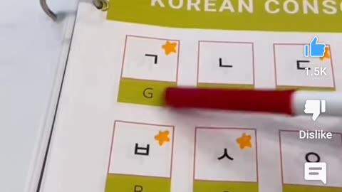 Korean Consonants