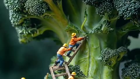 When Tiny Workers Take on a Giant Carrot!