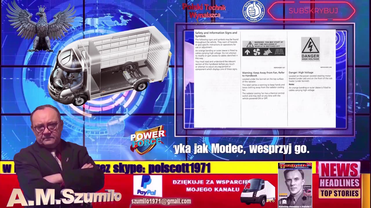 MODEC ELECTRIC VAN HANDBOOK - OPERATOR`S