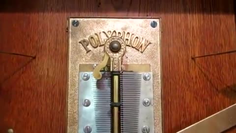 Incredible 1898 Penny in Slot Polyphon Disc Musical Box