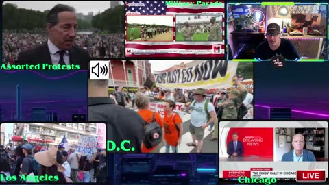 No Kings Insurrection, Military Parade, POTUS B-day, and News