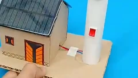 Shocking: Solar energy working model science project for science exhibition #sci