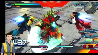Gundam Extreme vs. FullBoost (RPCS3) Sazabi run!