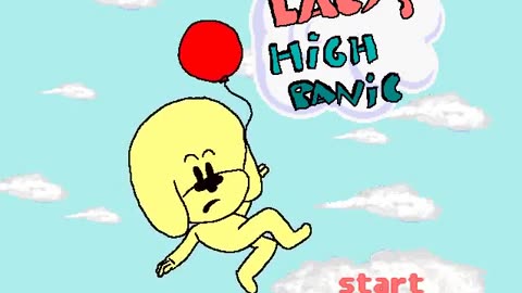 Lacy's high panic title screen test