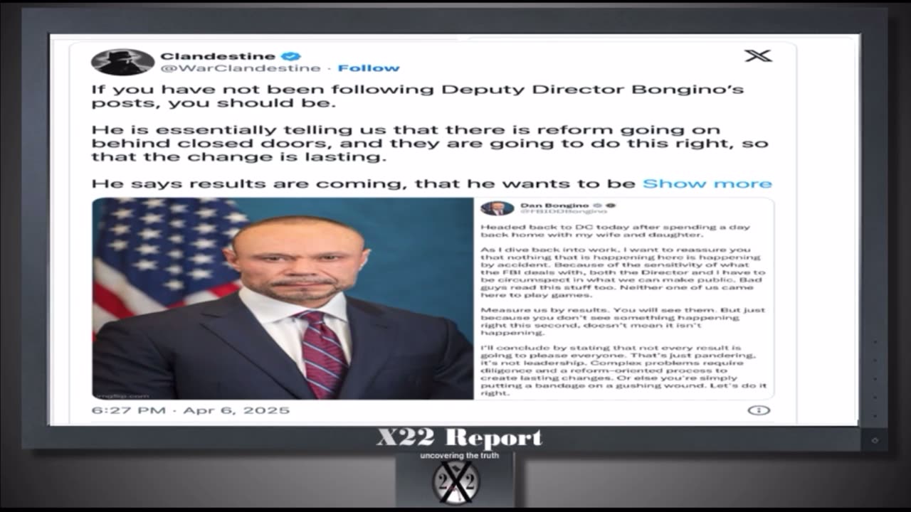 Bongino Message