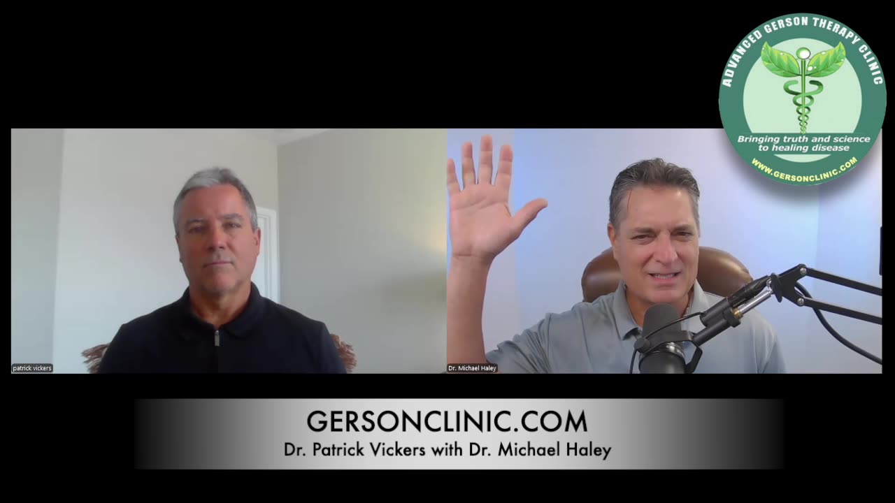 Healing and Restoration of Metabolism: Phase One, Part 2. Dr. Vickers' with Dr. Michael Haley.