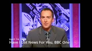 David Shayler appears on Have I Got News For You, BBC One