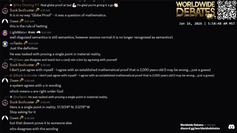 0289 WIDESTREAM - Worldwide Debates - YouTube/Twitch/Rumble