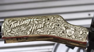 Custom Engraved Henry 44 Magnum Lever Action Rifle