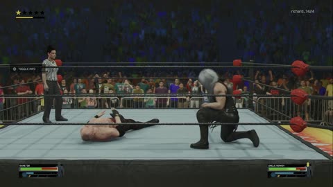 wwe 2k25 268 universe Kane VS Uncle Howdy