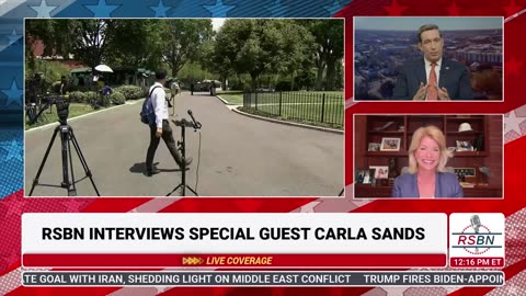 WATCH: RSBN Interviews Carla Sands the former U.S. Ambassador to Denmark - 6/19/25