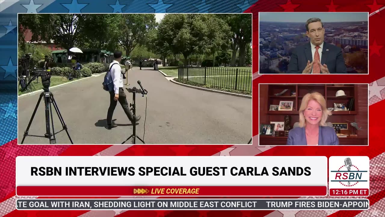 WATCH: RSBN Interviews Carla Sands the former U.S. Ambassador to Denmark - 6/19/25