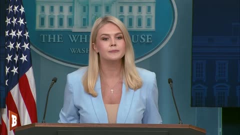 LIVE: Trump Press Secretary Karoline Leavitt Holds Press Conference at White House...
