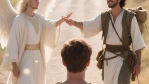 Tobias and Asmodeus.