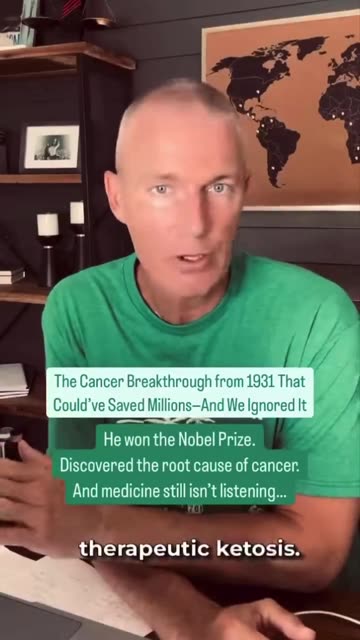 In 1931, a doctor discovered the real root of cancer and the world ignored him. His name was Dr. Otto Warburg. He won the Nobel prize for discovering something that should have changed. Cancer treatment forever