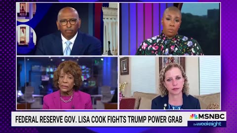 Rep Waters wants to invoke “Article 25” of the Constitution because she says Trump is mentally unfit