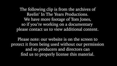 Tom Jones - Once There Was A Time