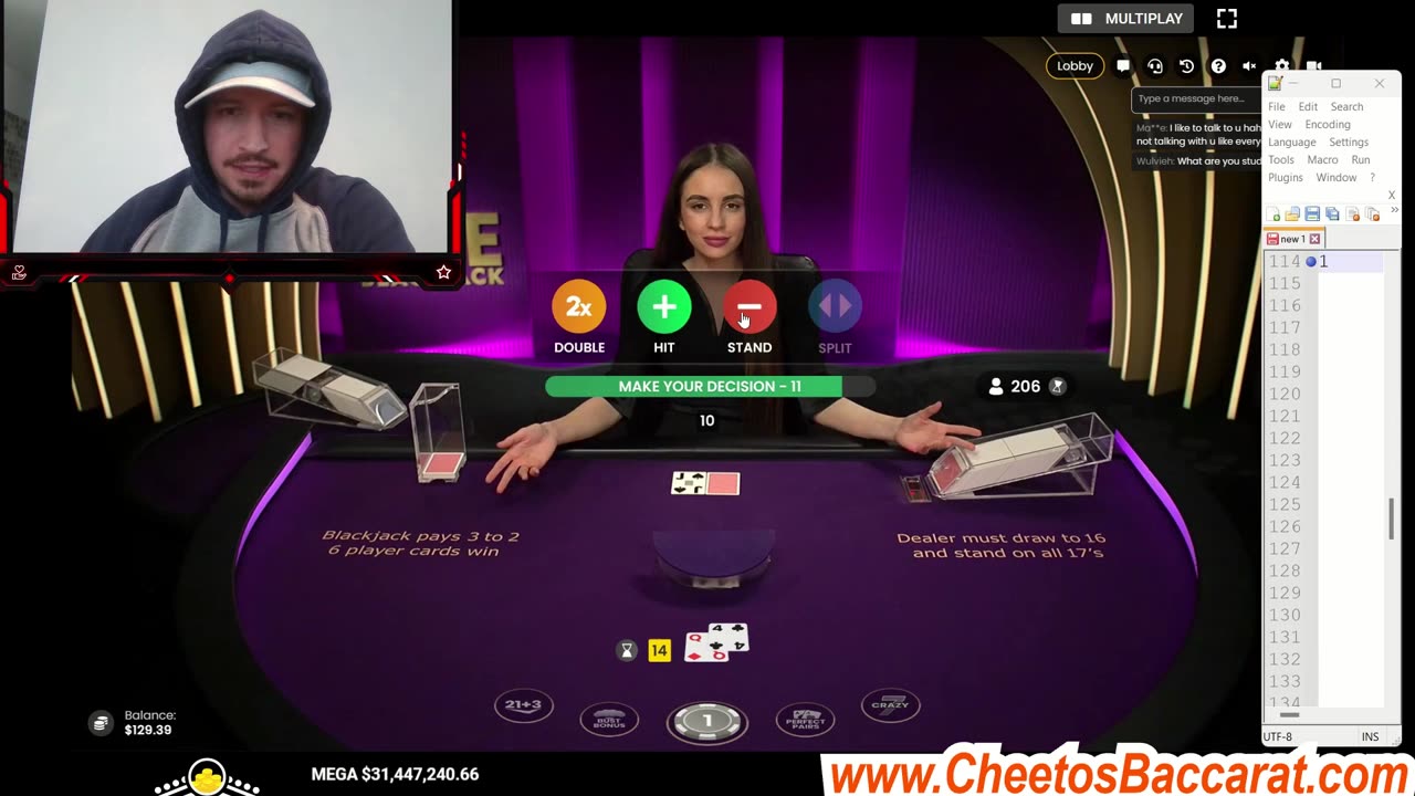 My Winning Blackjack Strategy