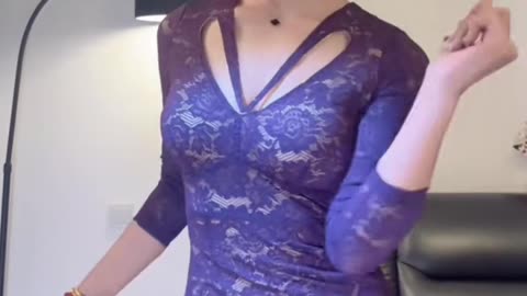 Flowing Azure Attire Energetic Shake Dance | Daily Beauty EP 1604