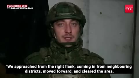 Putin Declares Fall Of Pokrovsk, Russian Forces Get STUNNING Welcome In City