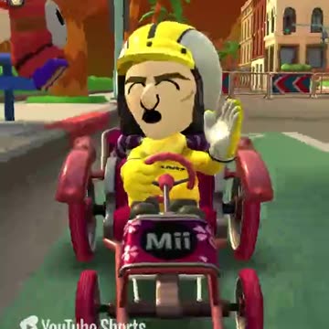 Mario Kart Tour - Yellow Mii Racing Suit Gameplay (Autumn Tour 2024)