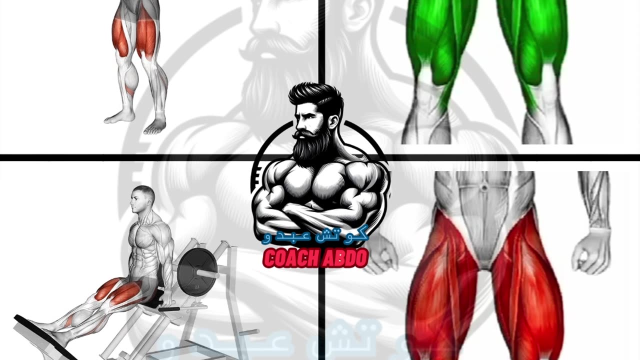 🔥 أفضل تمارين الأرجل لبناء عضلات قوية ومتناسقة | Best Leg Workout for Strength & Size 💪🔥