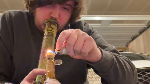 Day 95 pt4 We got a big bag of popcorn from the store today