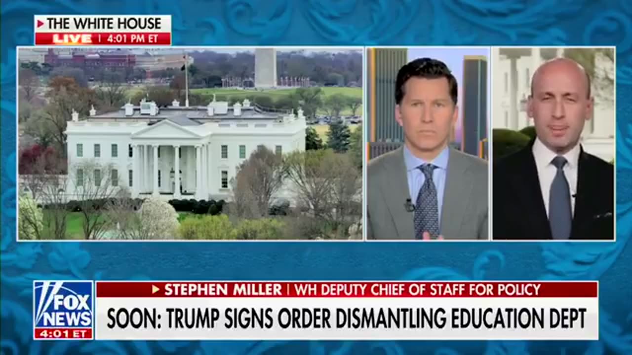 STEPHEN MILLER: THE DEPARTMENT OF EDUCATION IS CONTROLLED BY RADICAL-LEFT MARXISTS