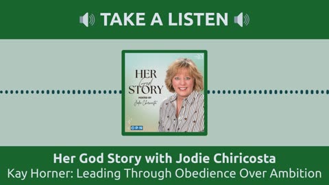 Kay Horner: Leading Through Obedience Over Ambition