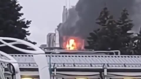 🔥🏭 Ukraine Russia War | Refinery on Fire in Nizhnekamsk, Tatarstan | RCF