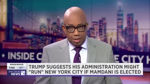 Trump says his administration could "run" New York City if