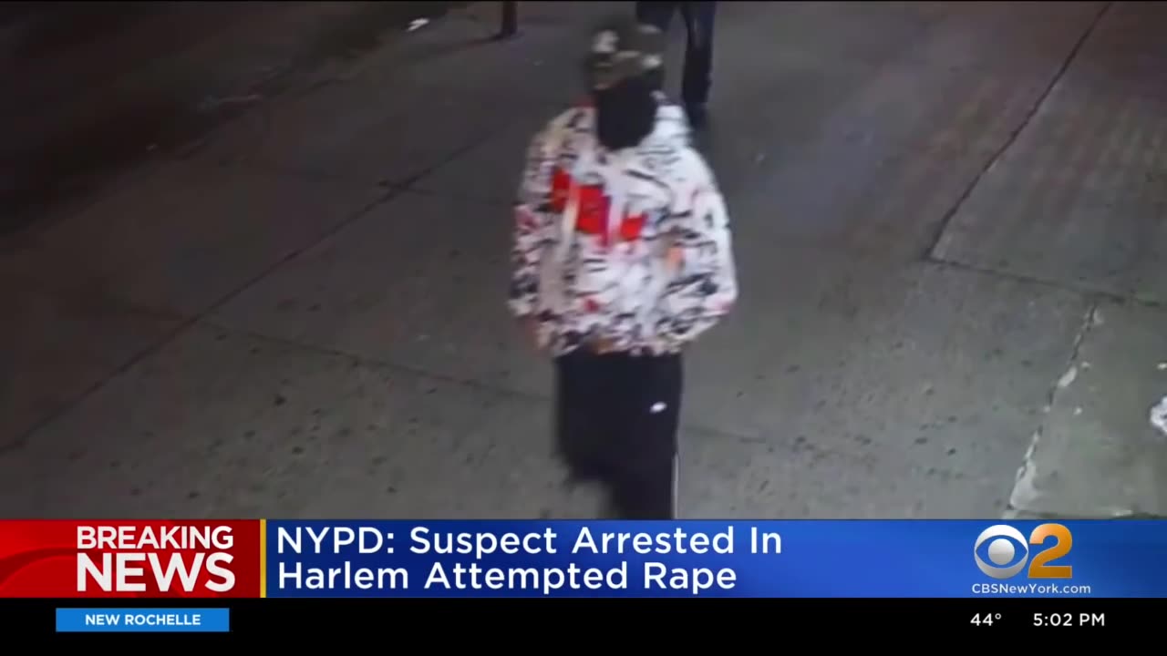 Black man accused of attempted rape in Harlem arrested
