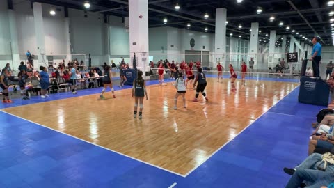 2025 Emperor's Cup - Bracket Final vs WVBA 15 Black - Set 2 of 3