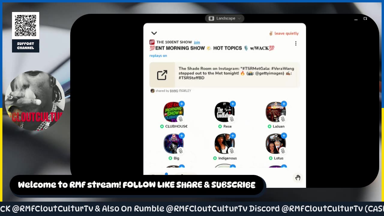 Wack💯 Clubhouse Talk and More...