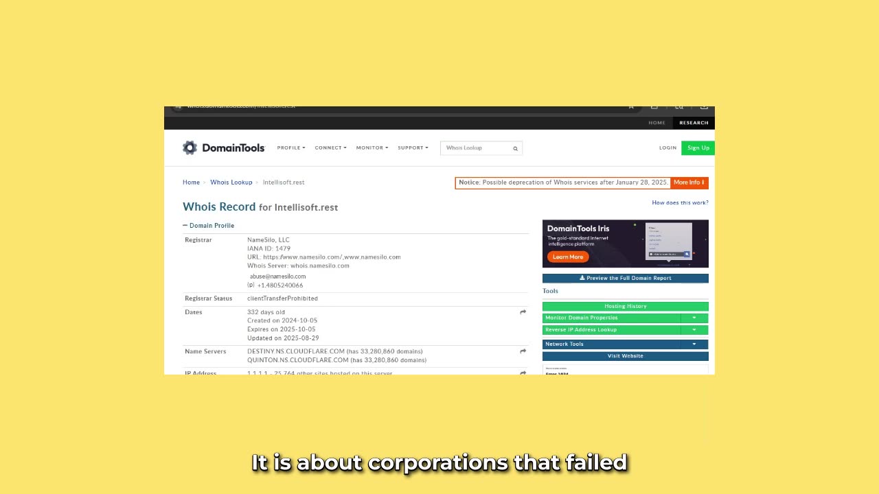 Part 7. Intellisoft.io Warning | How Fraud Domains Hijacked a Real Brand