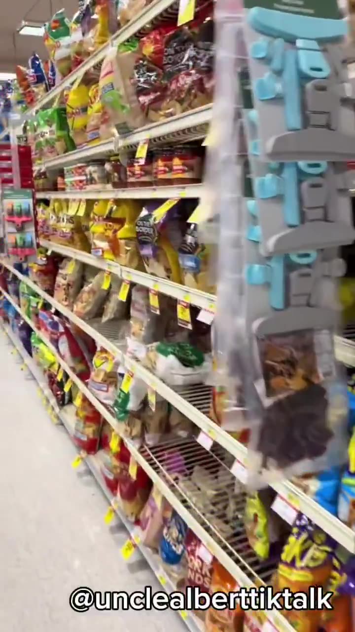 Man shows his local grocery store where everything is suddenly on sale.
