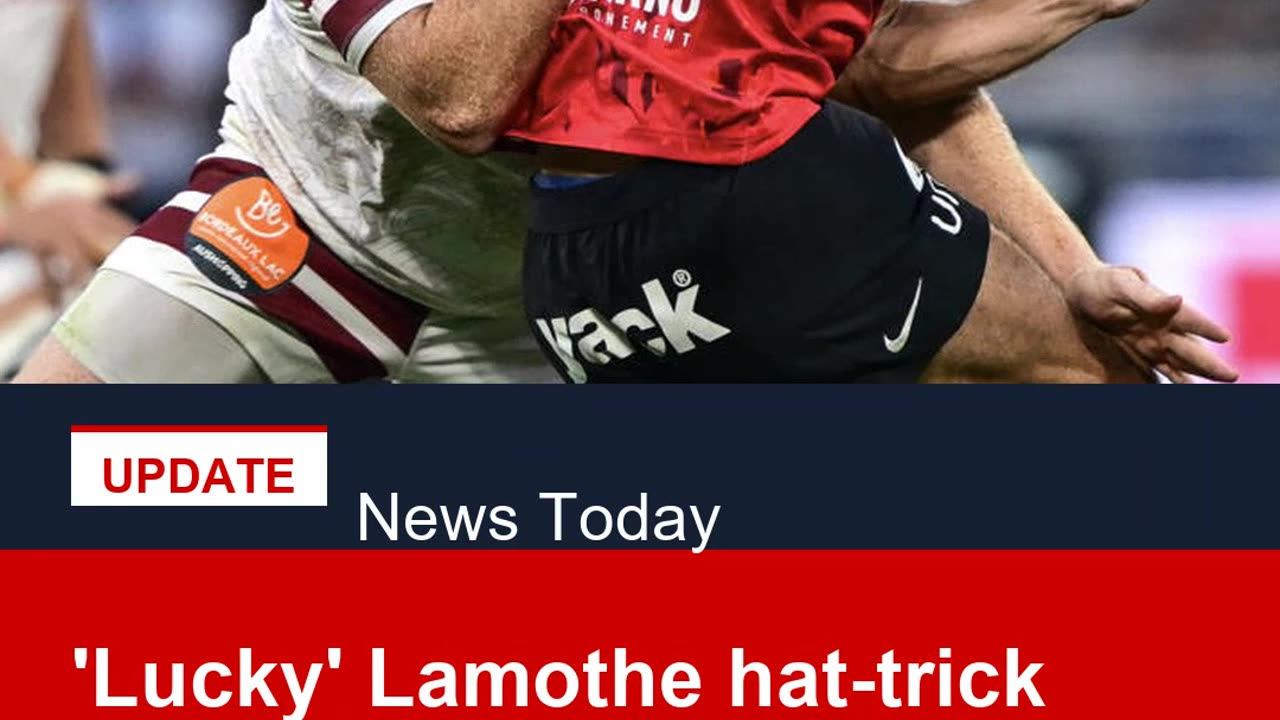 'Lucky' Lamothe hat trick guides Bordeaux Begles into Top 14 final
