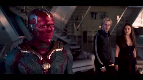 Vision Lifts Thor's Hammer Scene - Avengers Age of Ultron