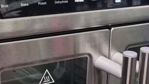 Heating a tap guide in a kitchen, with a bunch of scraps.