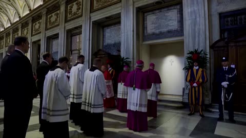 Burial rituals held for Pope Francis in St. Mary Major Basilica
