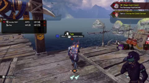 Monster hunter Rise | Adventuring with the crew