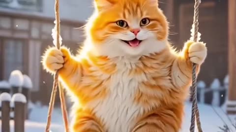 Cat deal with lion