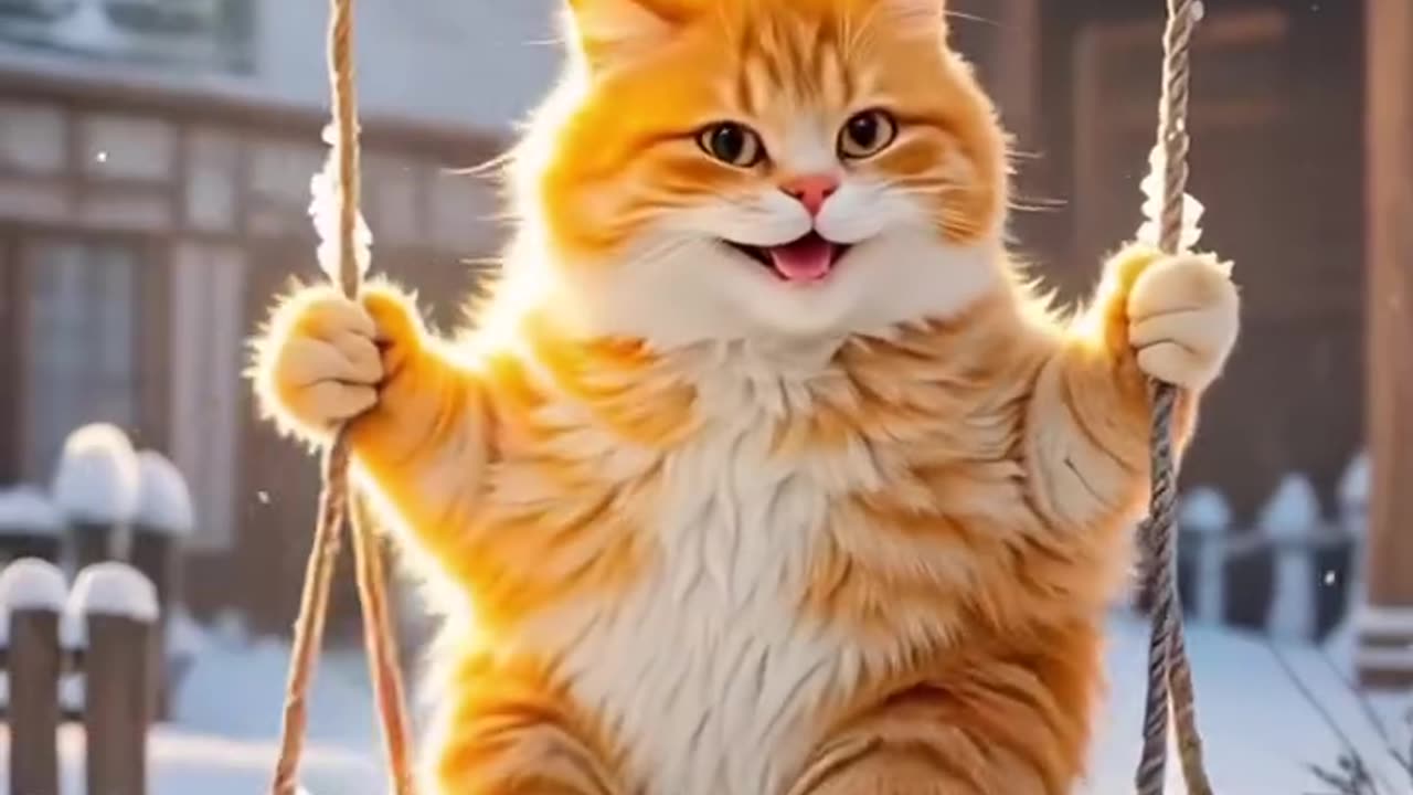 Cat deal with lion