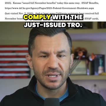 Court FORCES Kids’ Funds to Cover SNAP